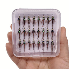 Brass Head Copper Nymph Stone Fly Fishing Bait Size 10