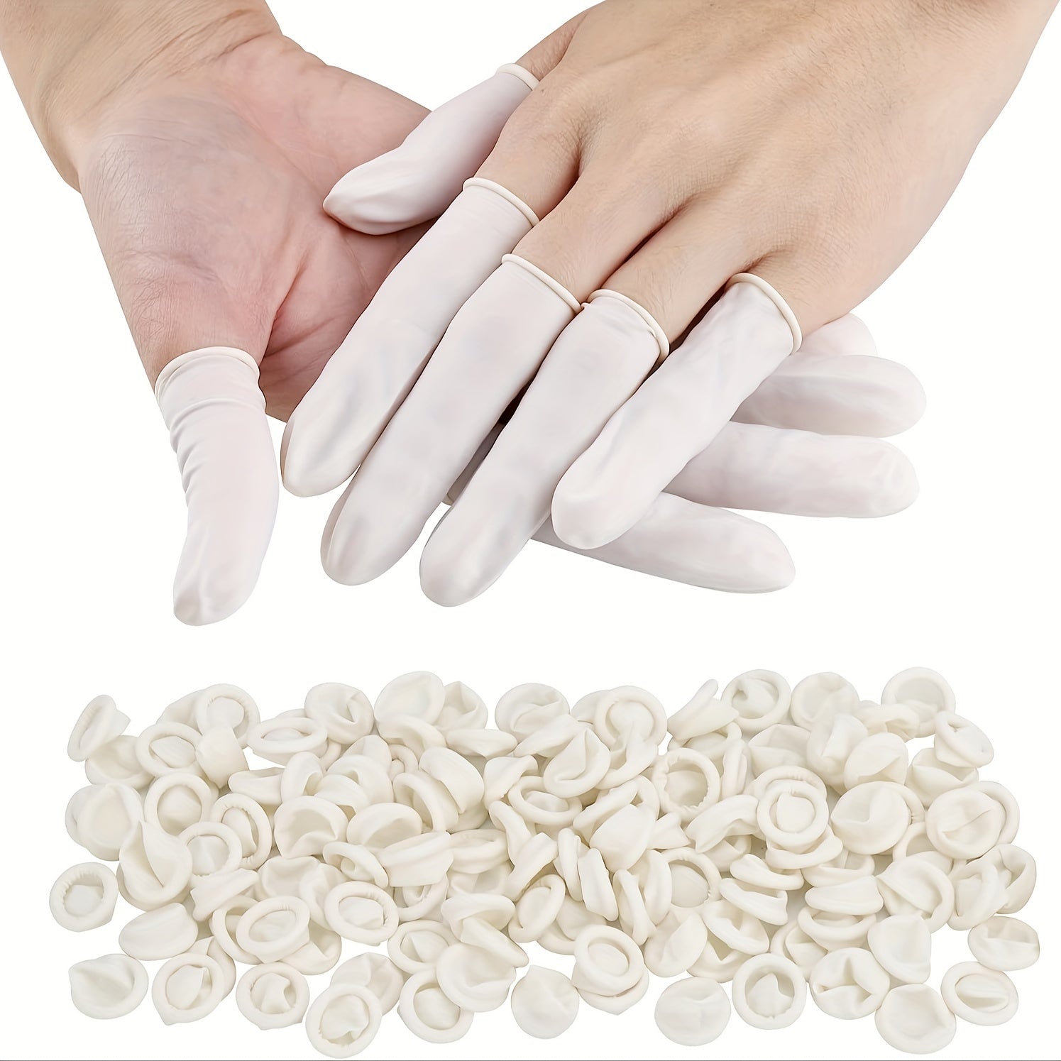 Latex Finger Cots 200g - Finger Protectors - Thumb Cover