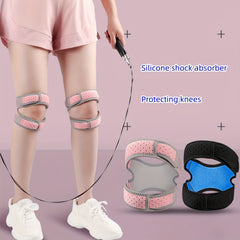 Shock Absorption Knee Pads Adjustable Strap Non-slip Sports Protection