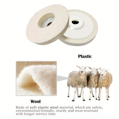 Wool Polishing Wheel for Mirror Buffing and Grinding
