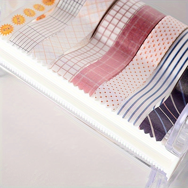 Tape Cutter Set Transparent Tape Holder Tape Dispenser