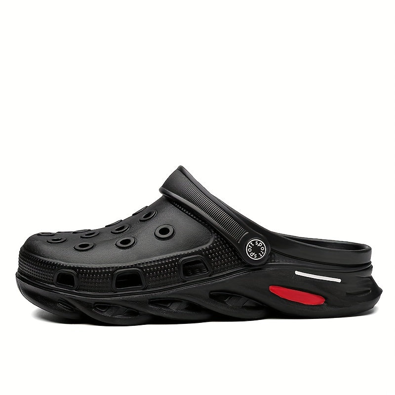 Unisex Platform Clogs Hollow Out Garden Shoes