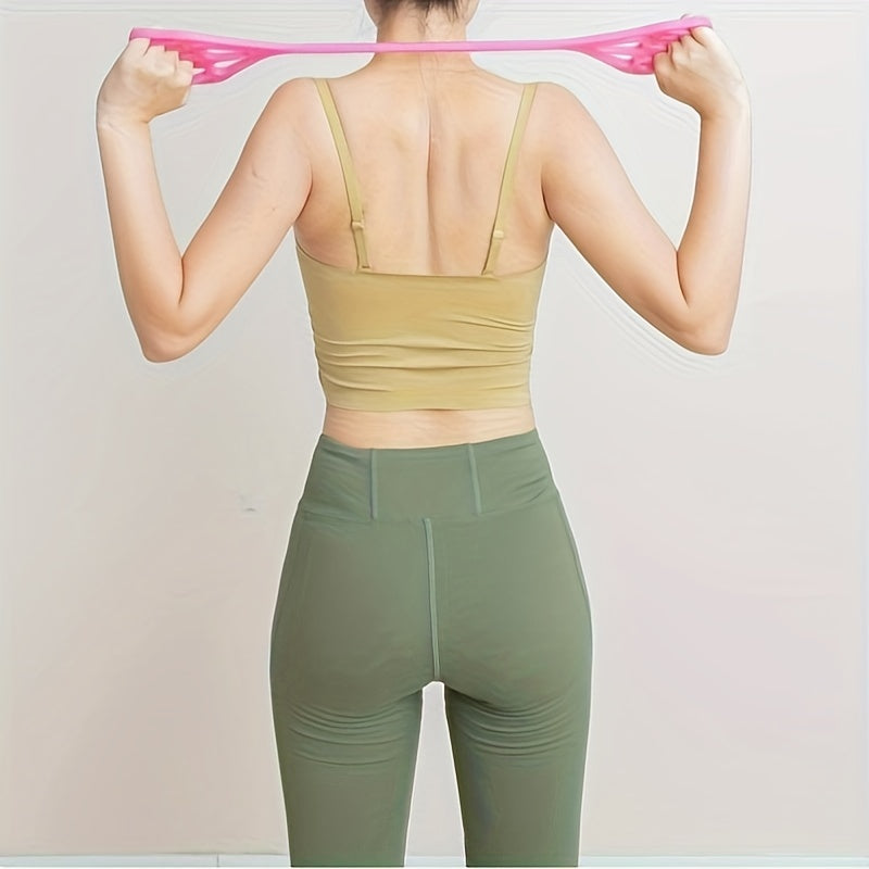 TPE 8-Shaped Yoga Tension Rope for Back Strength Training