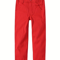 Boys' Cotton Sports Pants for Outdoor Adventures