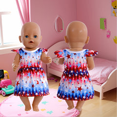 Flamingo Unicorn Themed Doll Clothes for 14-17 Inch Toy Dolls