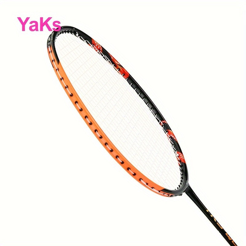 YaKs 1pc Badminton Racket Carbon Composite Speed Type Offensive And Defensive