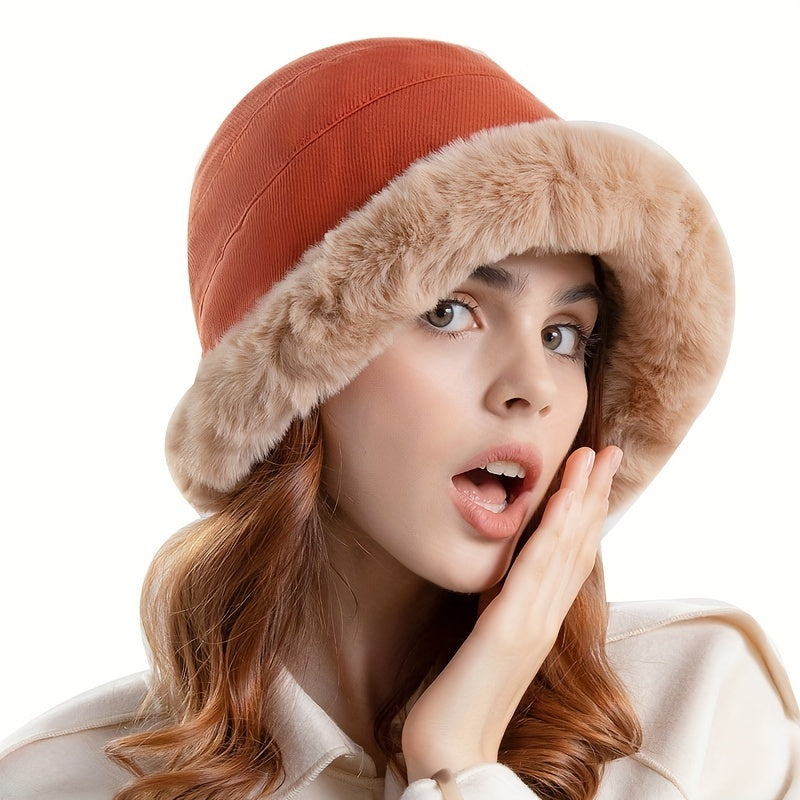 Casual Plush Outdoor Fisherman Hat