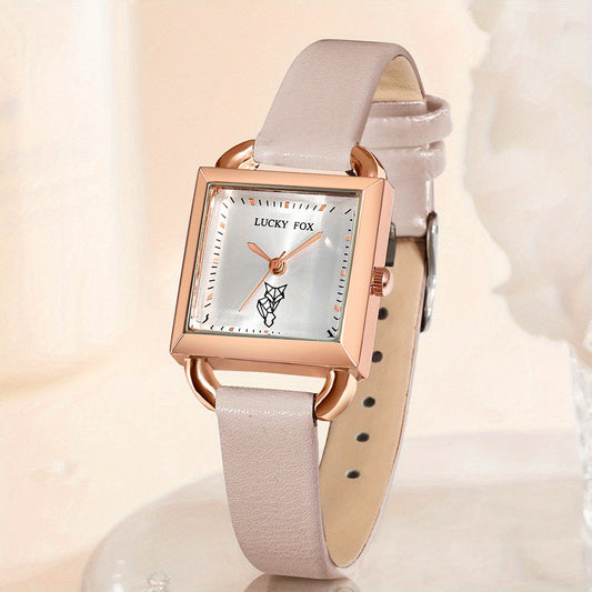 Teen Square Compact Girls Watch Quartz