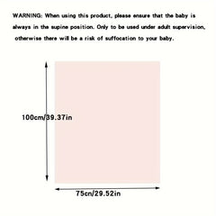 Cute Kids' Beanie Blanket with Lion & Elephant Print