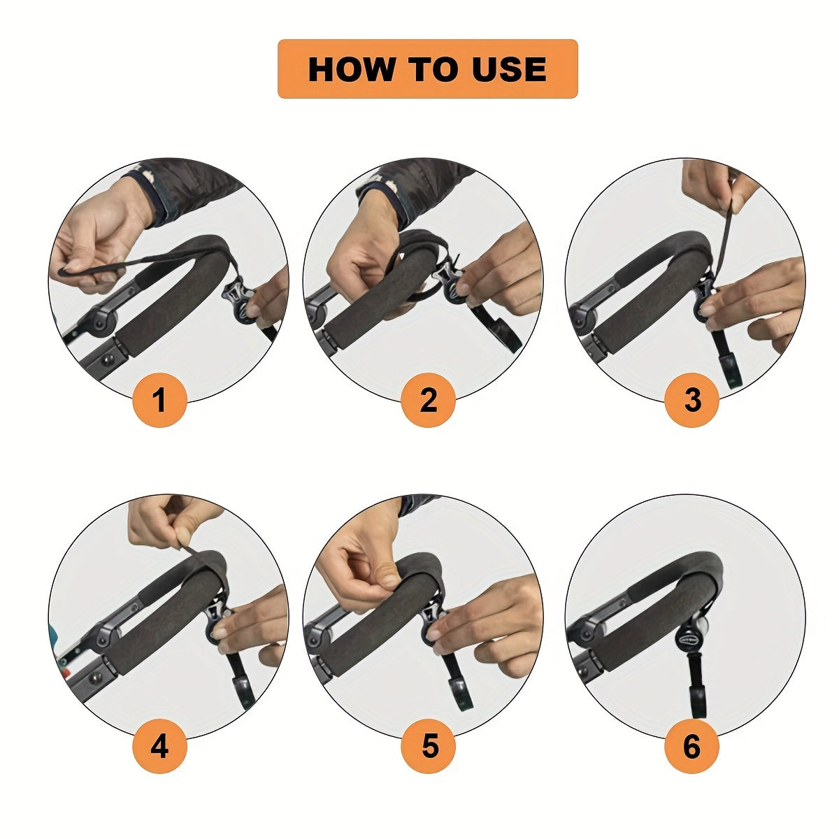 Stroller Hook LATTCURE Baby Stroller Clip Hook for Shopping Bags Toy