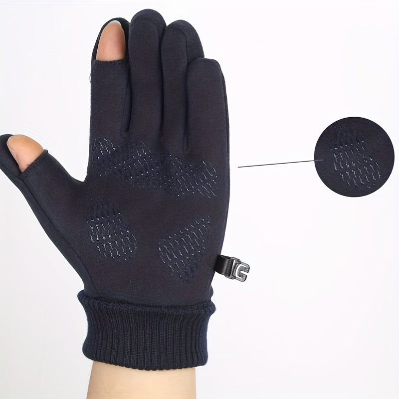 Outdoor Non-slip Touch Screen Warm Gloves for Cycling