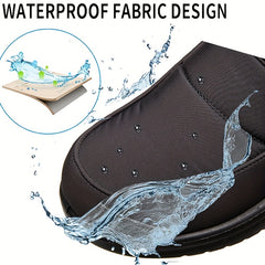 Women's Non slip Medium Tube Snow Shoes Warm Thick Bottom Shoes