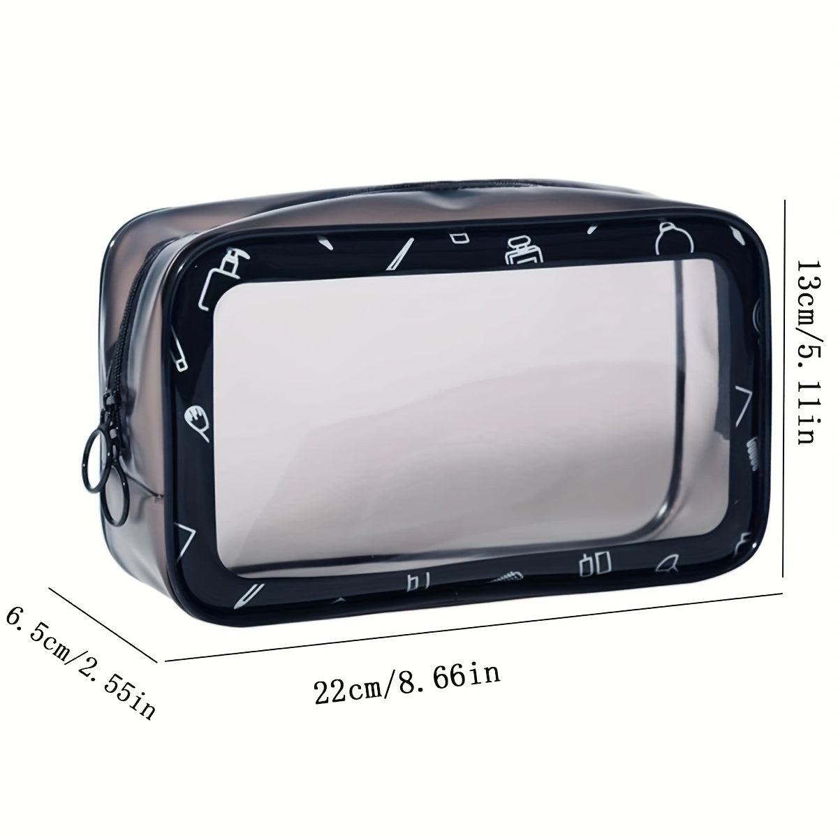 Clear Cosmetic Bag Waterproof Toiletry Wash Bag