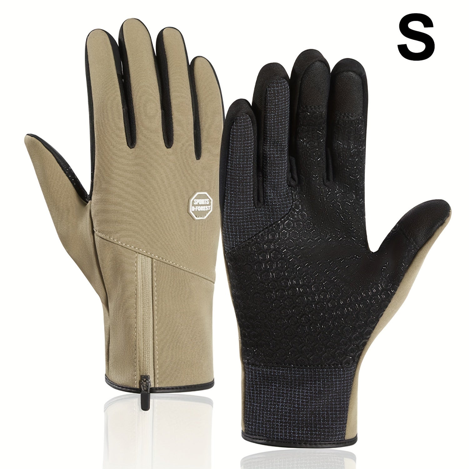 Winter Cycling Gloves Touch Screen Windproof Skiing Hiking Gloves