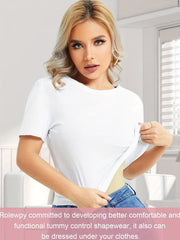 Strapless Corset Bustier Front Buckle Tummy Control Body Shaper