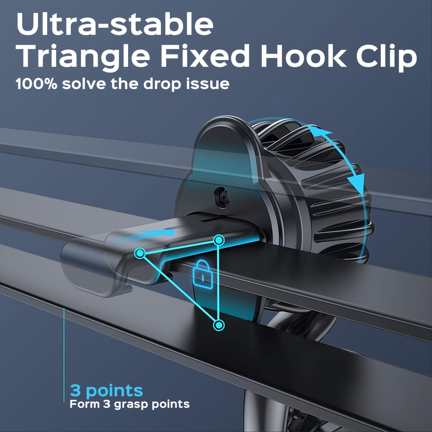 Magnetic Car Phone Holder Clip Mount Strong Magnetic Vent