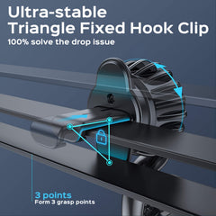 Magnetic Car Phone Holder Clip Mount Strong Magnetic Vent