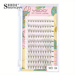DIY Lash Extension Soft Clusters Wispy Lashes 100pcs C Curling 8-13mm