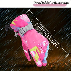 Skiing Gloves Winter Warm Gloves For Cycling Driving Motocycle