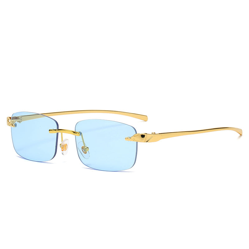 Rimless Vintage Sunglasses