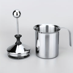 Stainless Steel Manual Milk Frother 400ML 800ML