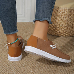 Women's Fashionable Skateboarding Shoes Flat Comfortable Sports Loafers