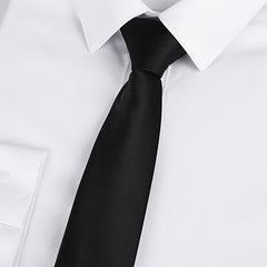 Wide Zipper Tie Graduation Team Safety Student Tie