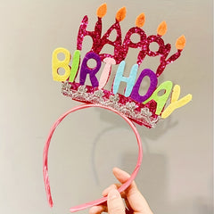 Happy Birthday Headband Photo Hair Accessories