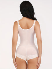 Zipper Shaping Bodysuit Tummy Control Butt Lifting Body Shaper