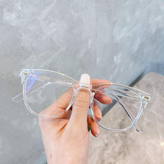 Vintage Stylish Square Glasses Women Light Blocking Work from Home