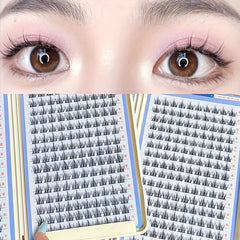 Segmented Curling False Eyelashes Natural Simulated Lightweight Soft