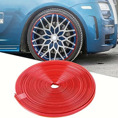 Car Wheel Decoration Strip Tire Protector Anti Collision Strip 8m