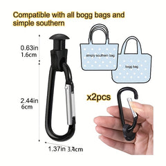 Beach Bag Handbag Keychain Hook Accessory