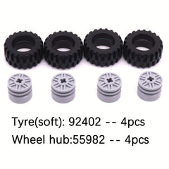 Building Block Car Truck Parts Compatible Model 44309 56145 92402