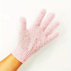 2pcs Exfoliating Massage Shower Gloves Bath Gloves