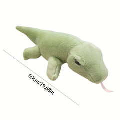 Adorable Mua Lizard Plush Toy 49 Soft Stuffed Animal Green Dinosaur