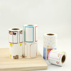 310 Sheets Animal Thermal Label Paper for P50/D100 Machines