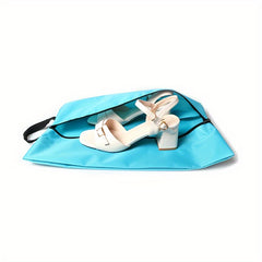 Portable Shoe Storage Bag With Handle, Dust Proof, Zipper Closure