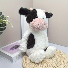 Fluffy Cow Plush Toy & Home Decor Ornament