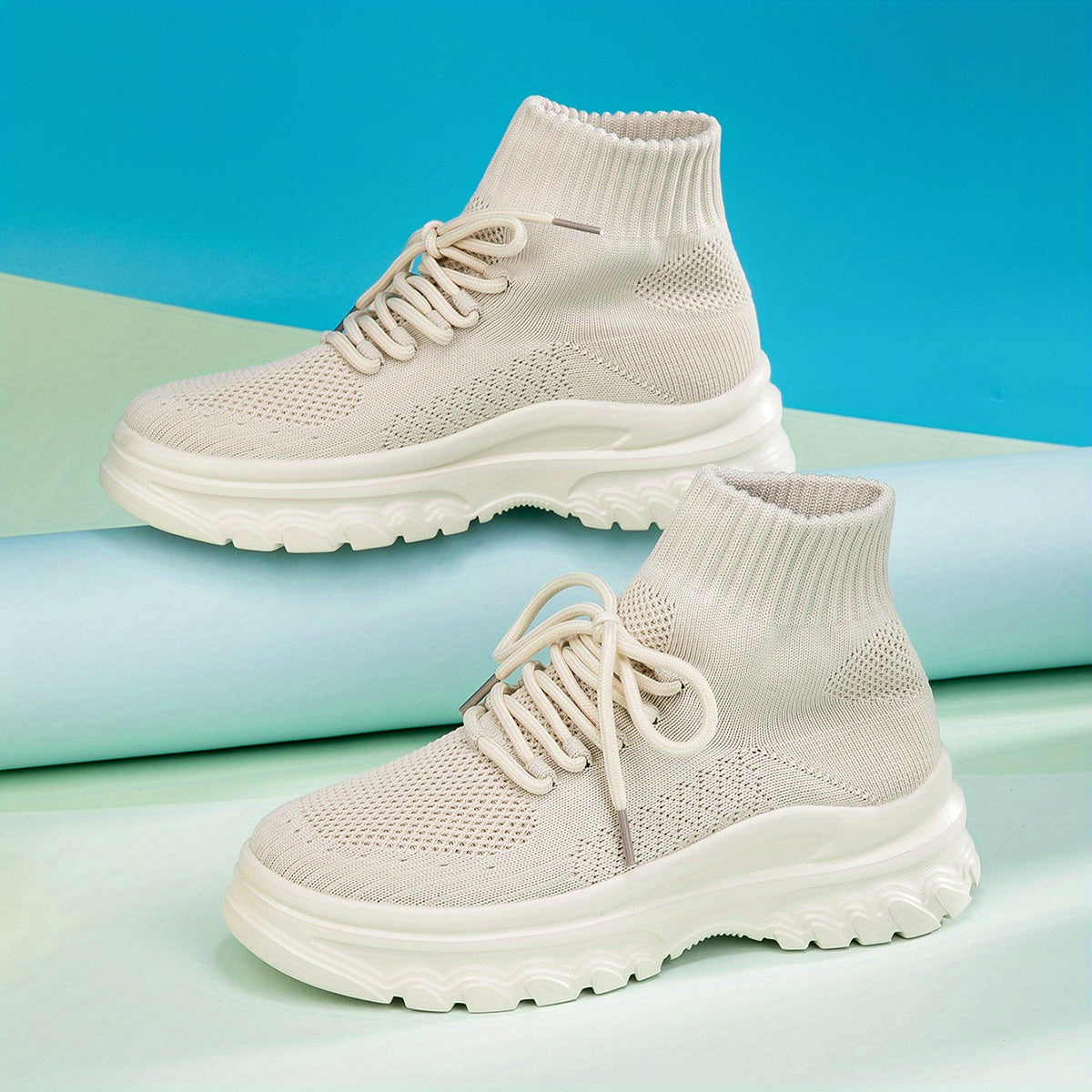 Boy's Slip On Sock Shoes Breathable Knit Sneakers
