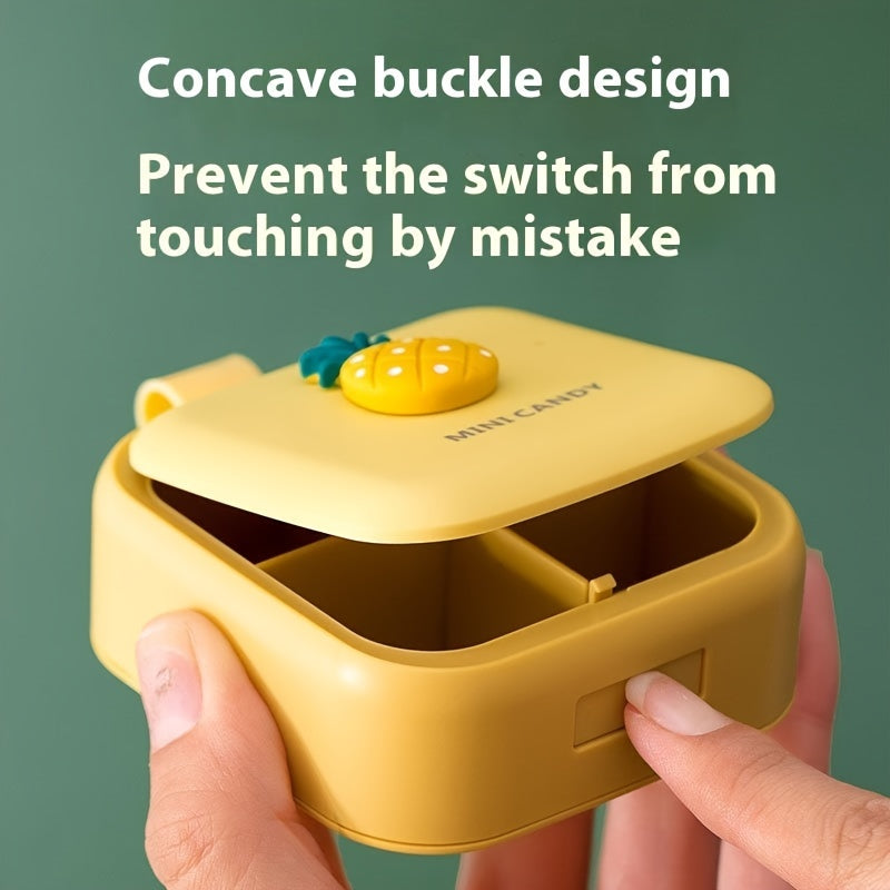 Pill Case Weekly Medication Organizer Travel Medicine Box