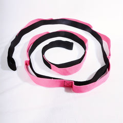 Yoga Stretch Strap for Pilates Dance Physical Therapy Non Elastic Loops