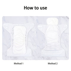 2pcs Mumsbest Bamboo Fiber Diaper Inserts For Baby
