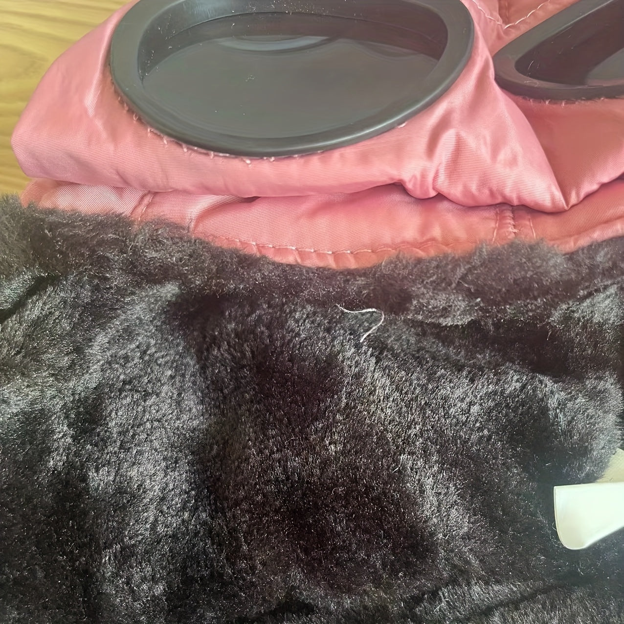 Windproof Warm Hat With Goggles And Ear Protection Plush Coldproof Hat