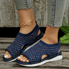 Women's Cutout Beach Sandals Non Slip Summer Sandals