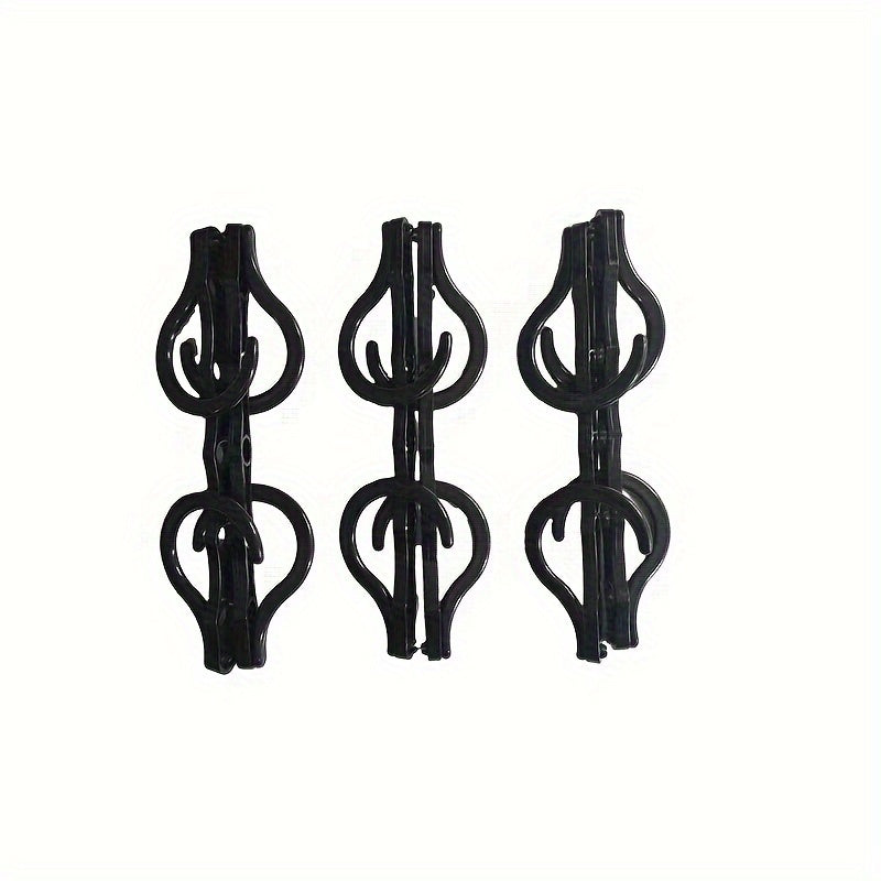 Magic Hanger Space Saving Storage Windproof Plastic Hanger 6 Packs