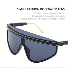 Men's Large Frame Sunglasses Sun Protection Eyewear