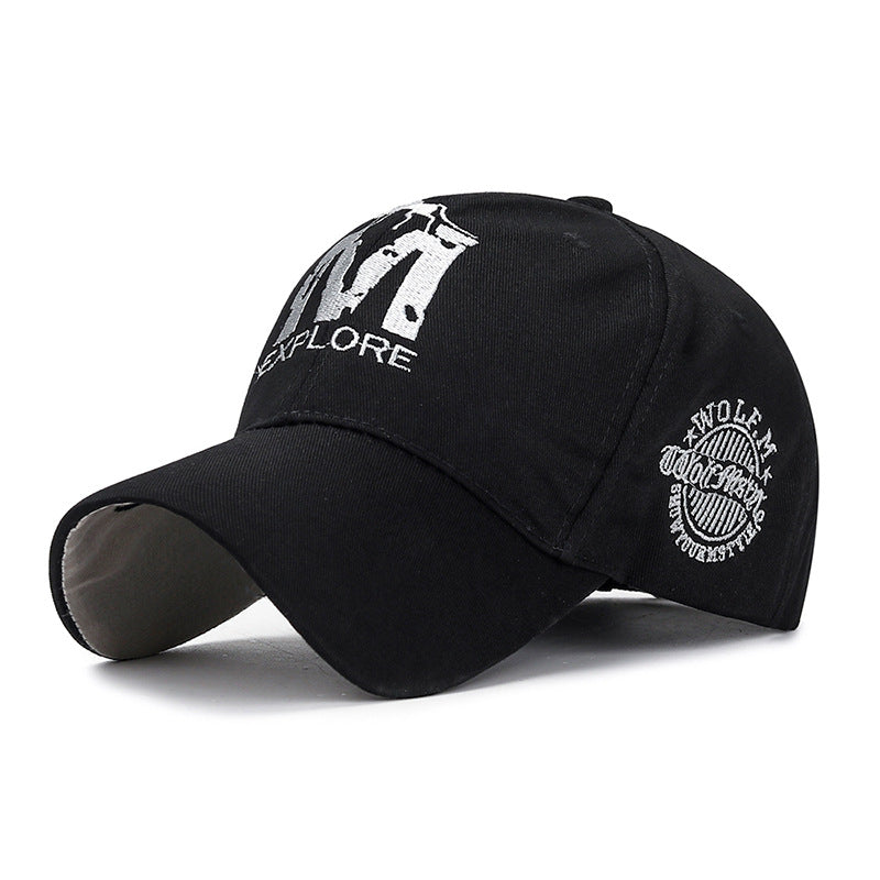 Men's Big M Embroidery Baseball Cap Multicolor