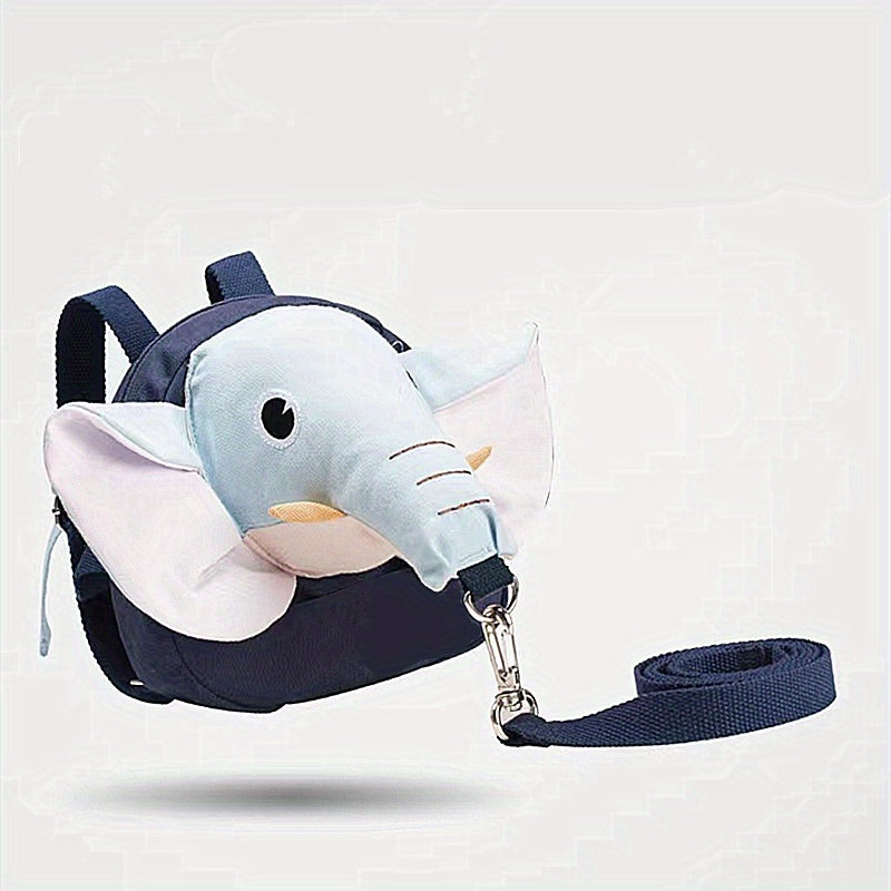 Kids Elephant Backpack With Anti-lost Rope