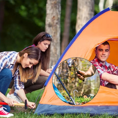 5pcs Hexagonal Aluminum Tent Pegs for Secure Camping